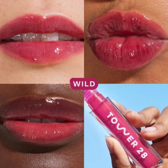 Tower 28 ShineOn Lip Jelly in Bold Red - Picture 2 of 4